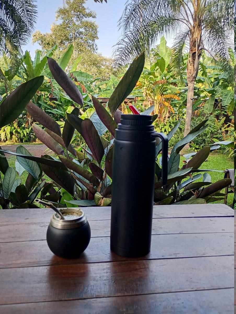 Mate en el jardín